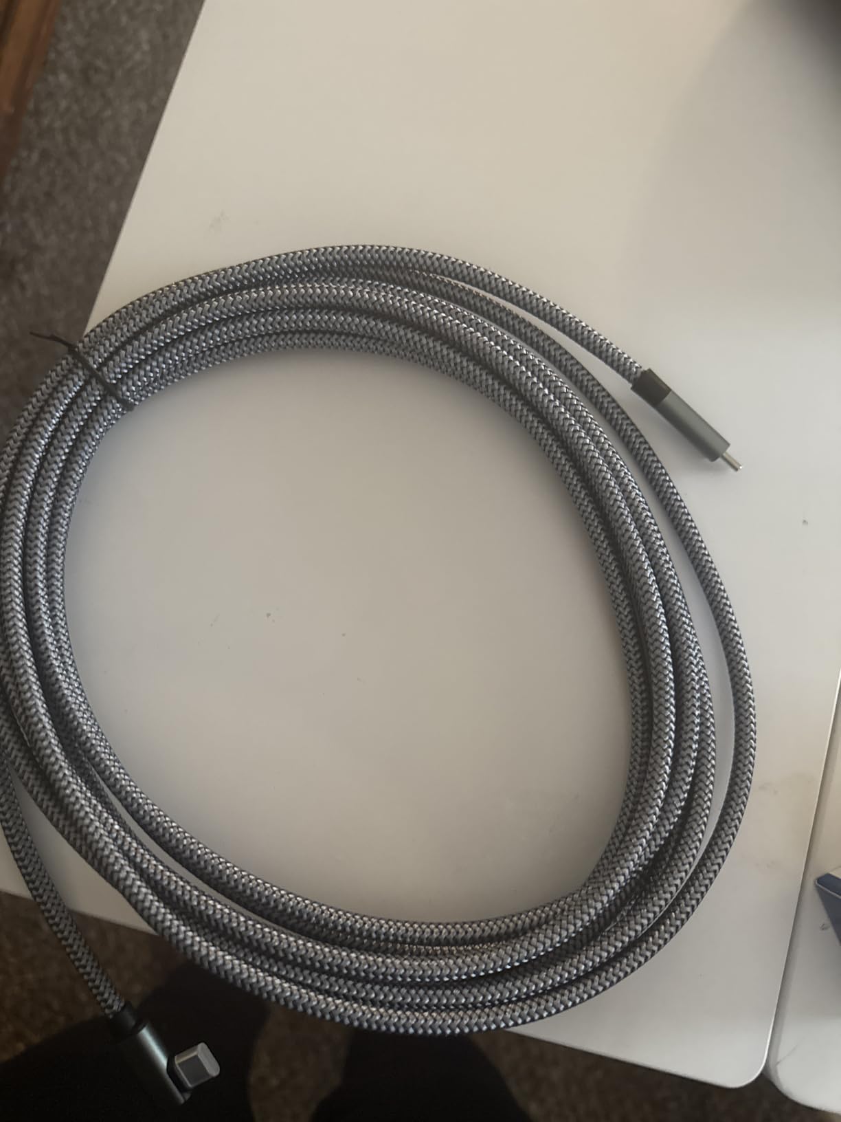 Hagibis Link Cable 16FT Compatible for Meta Quest 3S/3/2/Pro & Pico 4, 5Gbps High-Speed Data Transfer & Charging Cord, PC VR/Steam VR Compatible, USB3.0 Type C to C (Quest 3S/3/2 Link Cable) - Customer Photo 3