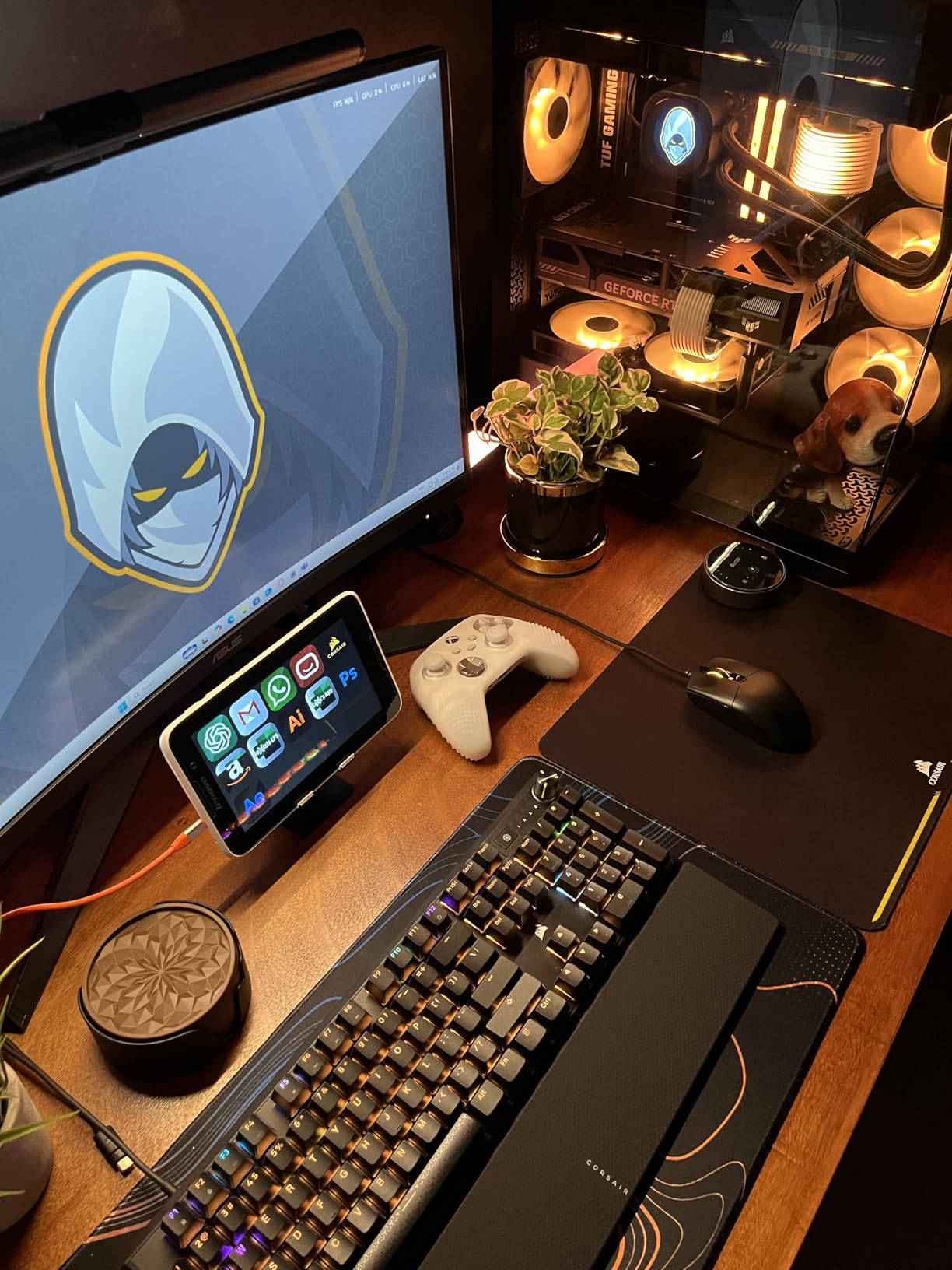 ASUS TUF Gaming GeForce RTX™ 5060 Ti 8GB GDDR7 OC Edition Gaming Graphics Card (PCIe® 5.0, HDMI®/DP 2.1, 3.1-Slot, Military-Grade Components, Protective PCB Coating, axial-tech Fans) - Customer Photo 2