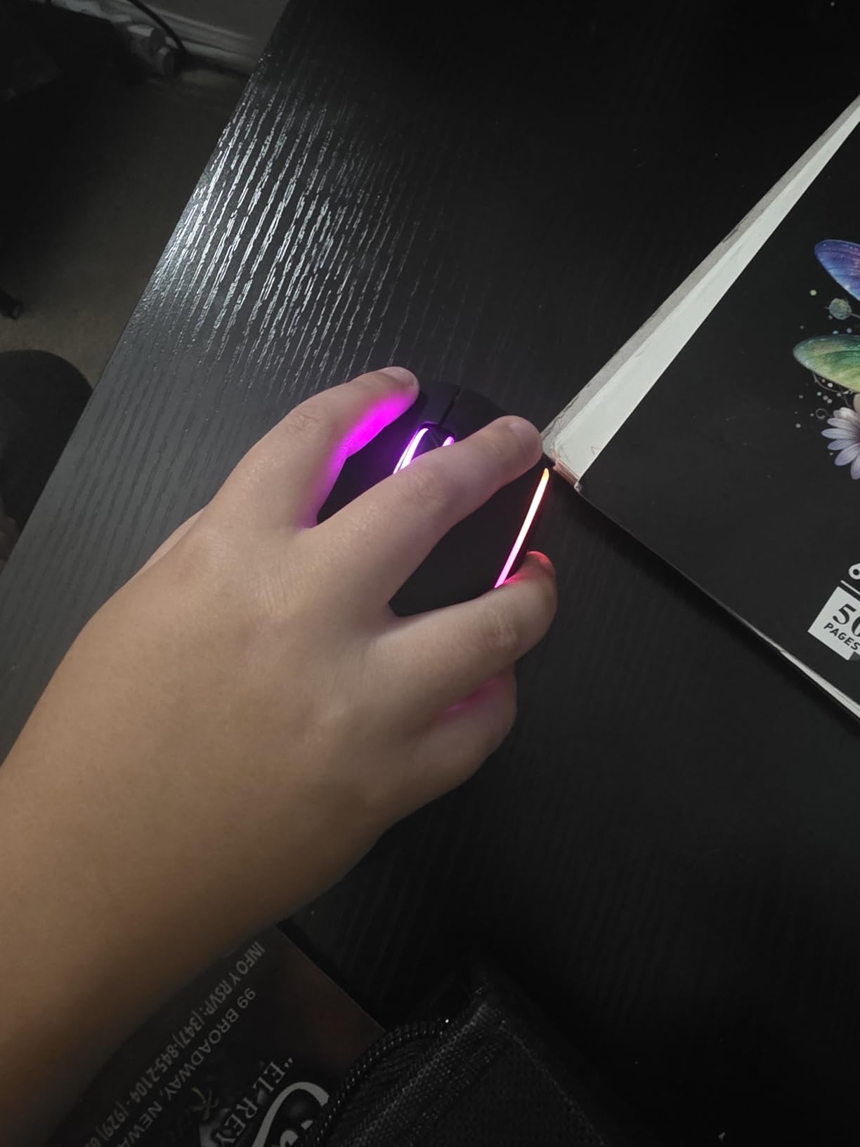 FFJ Wireless Gaming Mouse, 24000 DPI, Tri-Mode 2.4G/USB-C/Bluetooth 5.3 Gaming Mouse Wireless, RGB Programmable Mouse Gamer, 75Hrs Battery Life, Rechargeable Gaming Mice for PC, Mac, Black customer photo 2