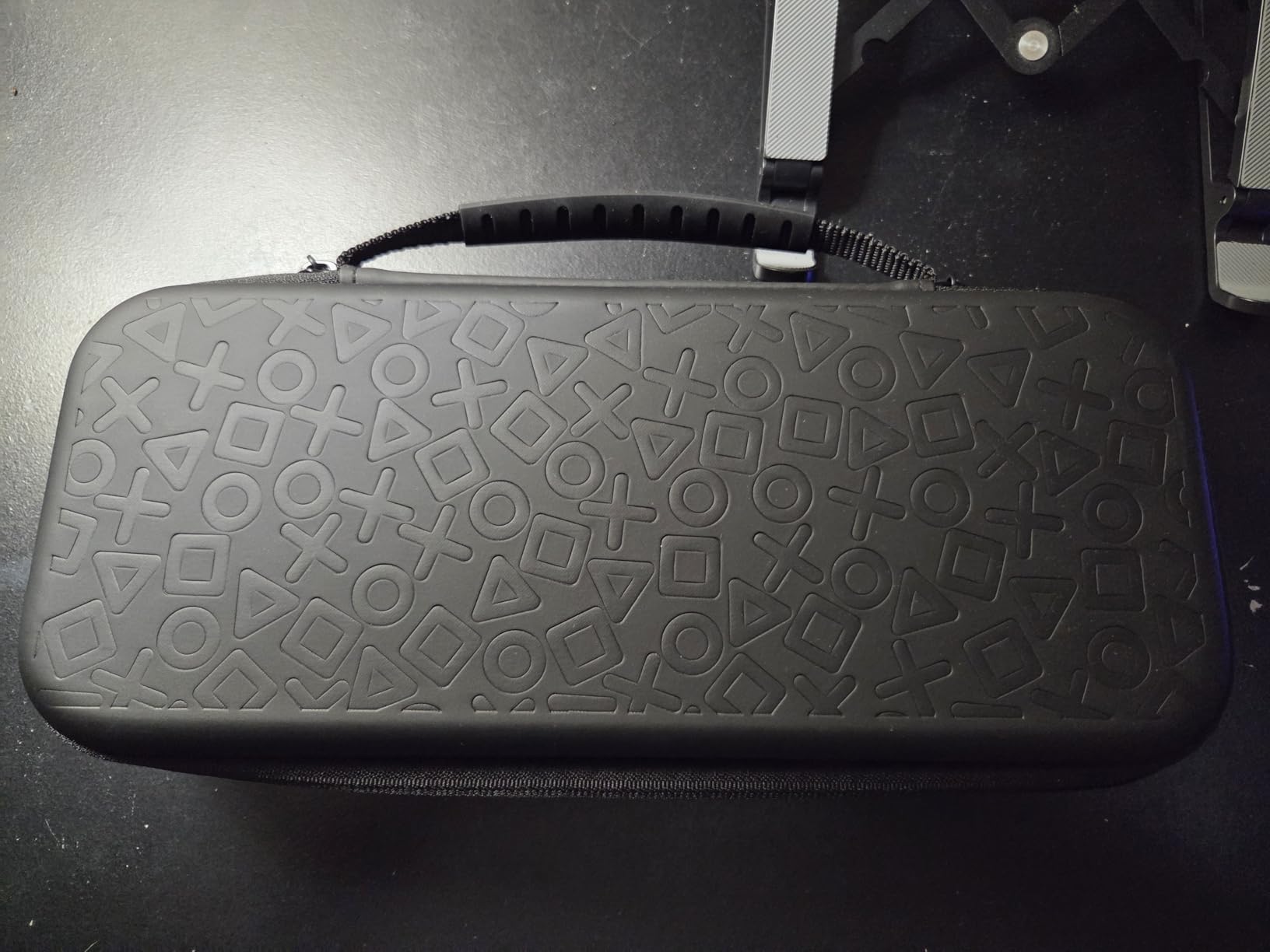 FUNLAB Case Accessories for Playstation Portal Compatible with Ps Portal Cover Bundle, Slim Carrying Case for Ps5 Portal with Silicone Protective Cover, Screen Protector, 4 Thumb Grips for Travel - Black - Customer Photo 1