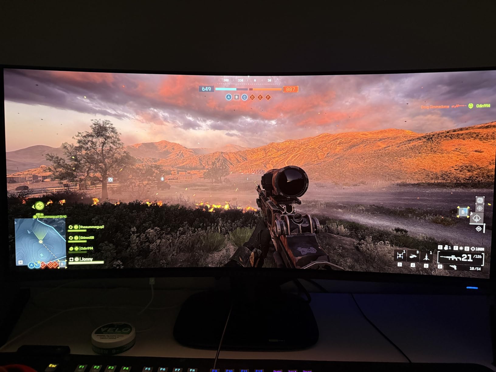 Alienware 34 240Hz QD-OLED Curved Gaming Monitor - AW3425DW - 34.2-inch WQHD (3440 x 1440) 240Hz 0.03ms Display, 1800R Curve, AMD FreeSync Premium Pro, VESA AdaptiveSync, VESA DisplayHDR TrueBlack 400 Customer Review Alienware 34 240Hz QD-OLED Curved Gaming Monitor - AW3425DW - 34.2-inch WQHD (3440 x 1440) 240Hz 0.03ms Display, 1800R Curve, AMD FreeSync Premium Pro, VESA AdaptiveSync, VESA DisplayHDR TrueBlack 400 - Customer Photo 1