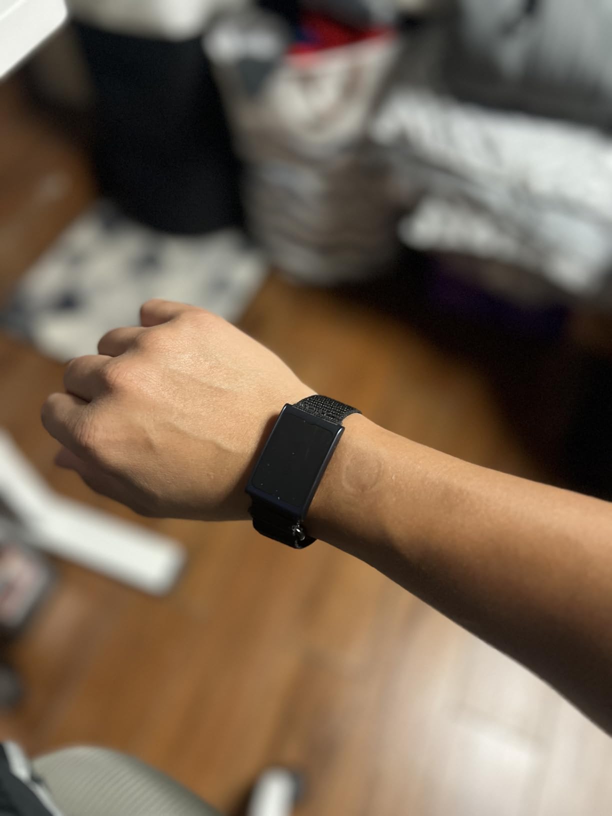 Amazfit Helio Strap Fitness Tracker Wristband, 24/7 Activity & Sleep Tracker with Heart Rate, 10 Days Battery, 27 Sports Modes, Strength Training, Hyrox Race, Subscription Free for Android & iPhone Customer Review Amazfit Helio Strap Fitness Tracker Wristband, 24/7 Activity & Sleep Tracker with Heart Rate, 10 Days Battery, 27 Sports Modes, Strength Training, Hyrox Race, Subscription Free for Android & iPhone - Customer Photo 3