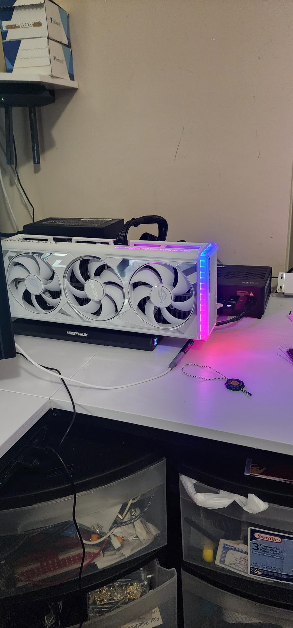 be quiet! Pure Power 13 M 1000W Power Supply, 80 Plus® Gold Certification, ATX 3.1 PSU, Support for PCIe 5.1 GPUs, semi-Passive 120mm be quiet! Fan, LLC Technology, Single Rail, for Overclocked GPUs Customer Review be quiet! Pure Power 13 M 1000W Power Supply, 80 Plus® Gold Certification, ATX 3.1 PSU, Support for PCIe 5.1 GPUs, semi-Passive 120mm be quiet! Fan, LLC Technology, Single Rail, for Overclocked GPUs - Customer Photo 5