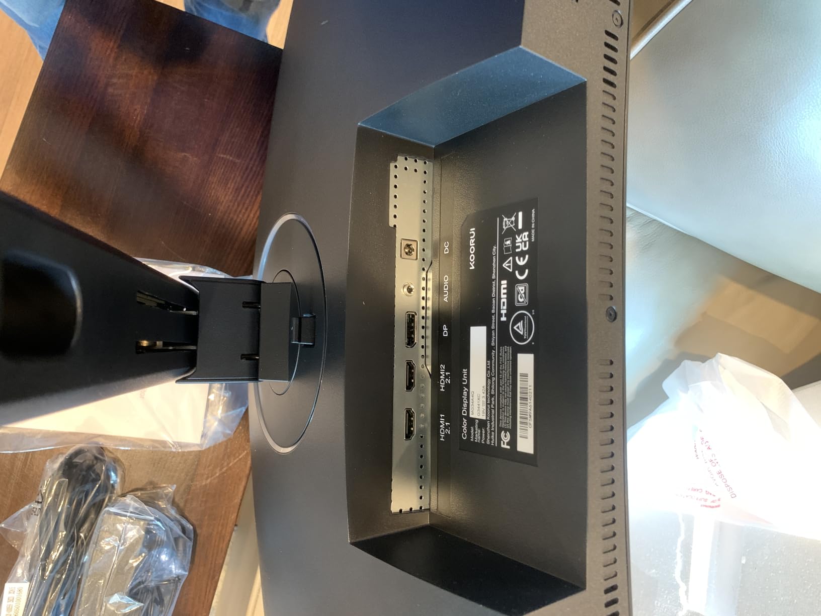 KOORUI 24 Inch Gaming Monitor Full HD 1920 x 1080p 144Hz IPS Ultra-Slim Display with HDMI VGA, Adaptive Sync, 99% SRGB, VESA 100x100mm, Eye Care, Tilt, Black, E2411K Customer Review KOORUI 24 Inch Gaming Monitor Full HD 1920 x 1080p 144Hz IPS Ultra-Slim Display with HDMI VGA, Adaptive Sync, 99% SRGB, VESA 100x100mm, Eye Care, Tilt, Black, E2411K - Customer Photo 3