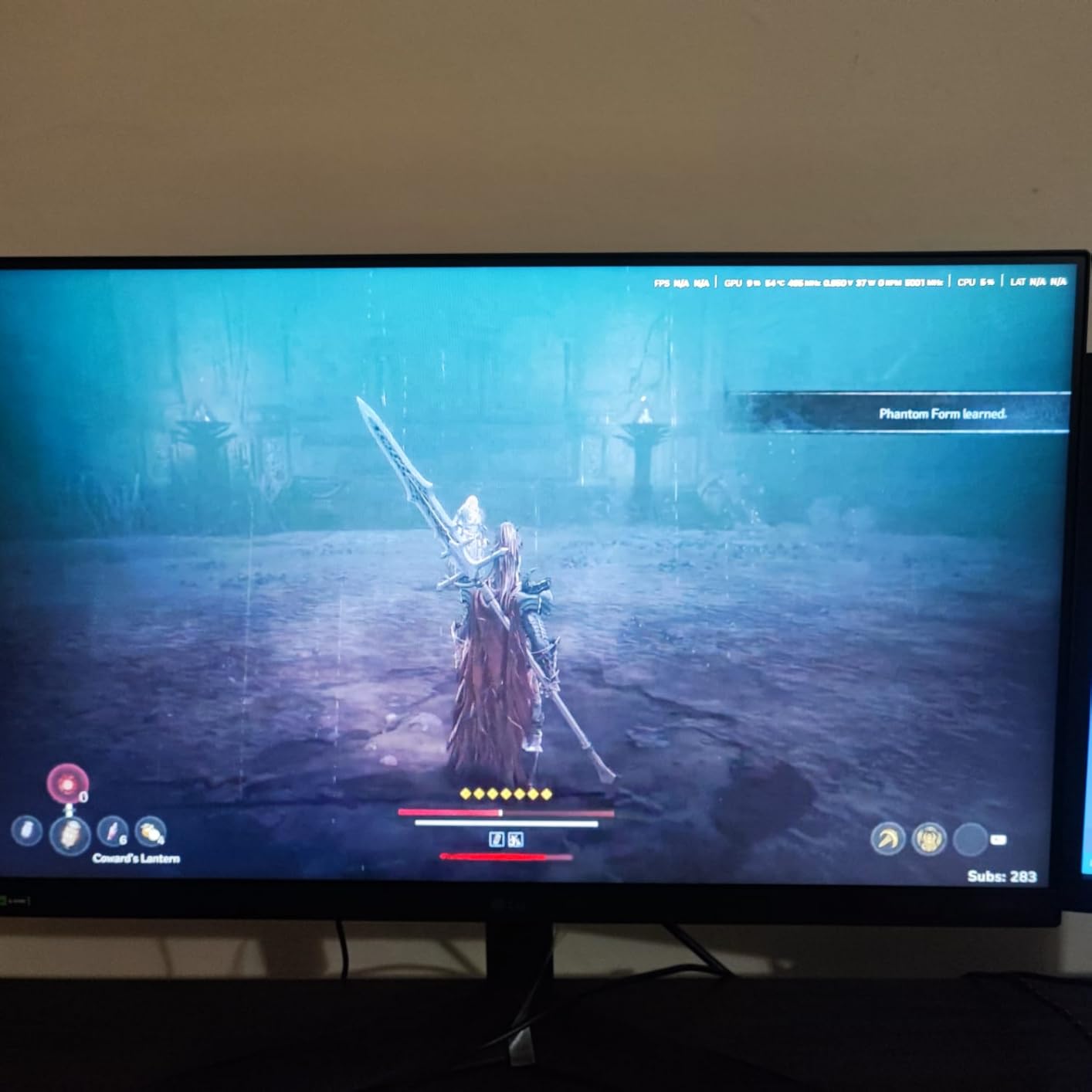 LG 24G411A-B 24-inch Ultragear Full HD (1920 x 1080) IPS Gaming Monitor, 144Hz (O/C), 1ms MBR, NVIDIA G-Sync Compatible, AMD FreeSync, HDR10, HDMI, DisplayPort, Slim Stand, Black Customer Review LG 24G411A-B 24-inch Ultragear Full HD (1920 x 1080) IPS Gaming Monitor, 144Hz (O/C), 1ms MBR, NVIDIA G-Sync Compatible, AMD FreeSync, HDR10, HDMI, DisplayPort, Slim Stand, Black - Customer Photo 3