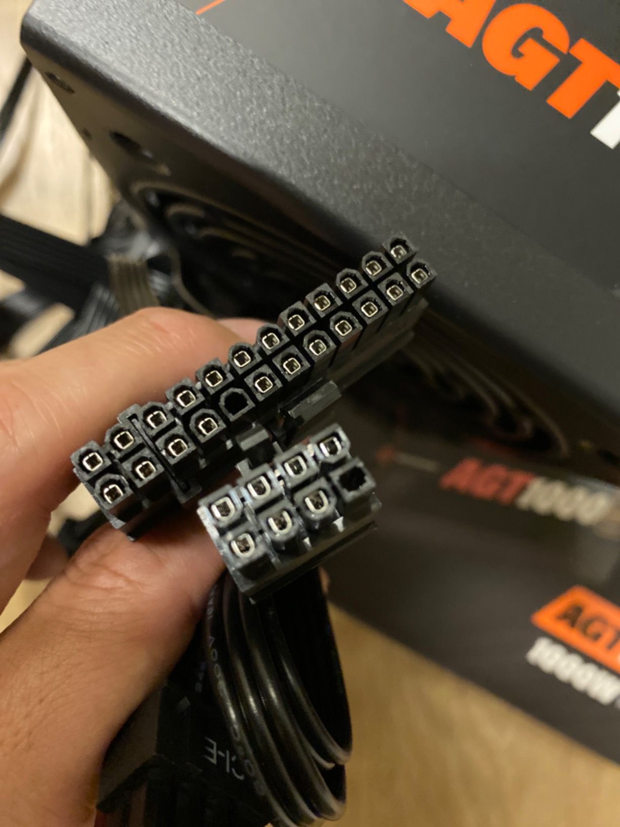 ARESGAME 750W Power Supply, 80 Plus Bronze Certified, Semi Modular ATX PSU Customer Review ARESGAME 750W Power Supply, 80 Plus Bronze Certified, Semi Modular ATX PSU - Customer Photo 5