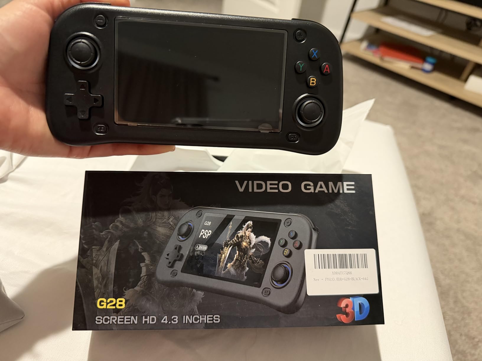 G28 Retro Handheld Game Console - 30,000+ Preloaded Retro Games, 4.3