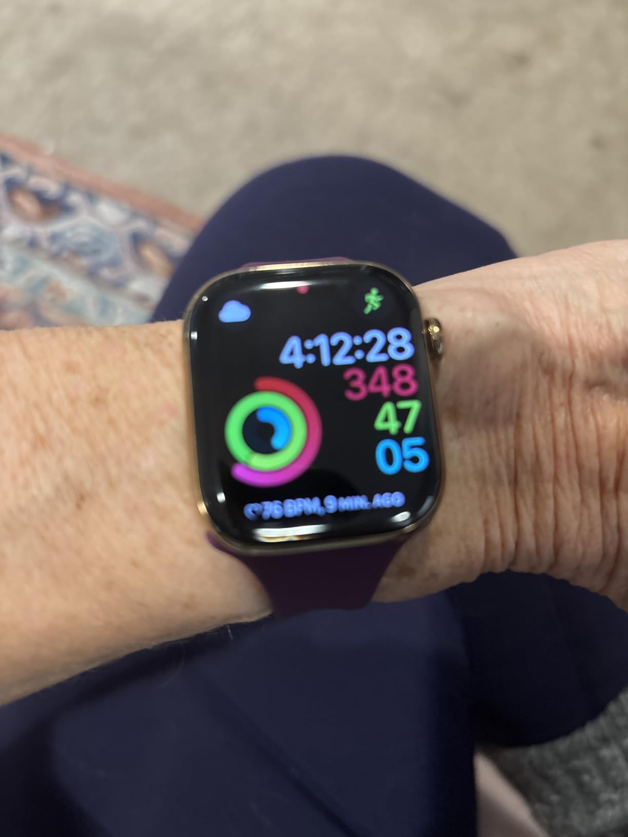 Apple Watch Series 11 [GPS 46mm] Smartwatch with Jet Black Aluminum Case with Black Sport Band - M/L. Sleep Score, Fitness Tracker, Health Monitoring, Always-On Display, Water Resistant customer photo 1