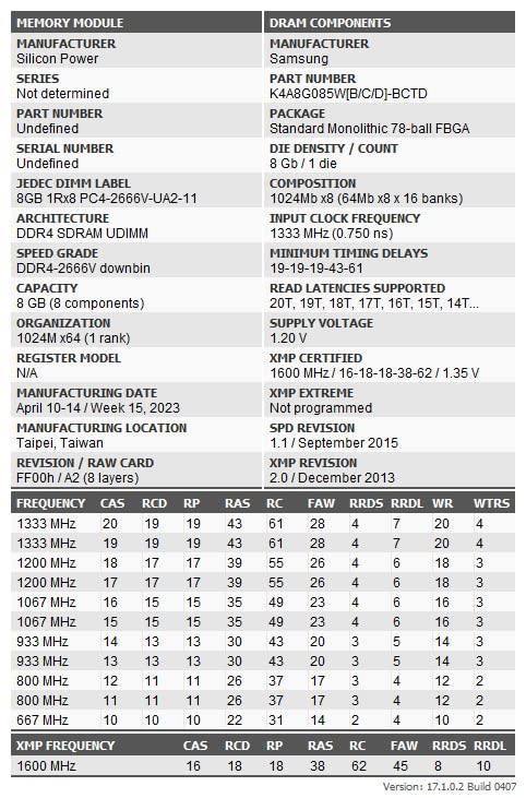 Silicon Power Value Gaming DDR4 RAM 32GB (2x16GB) 3200MHz (PC4 25600) 288-pin CL16 1.35V UDIMM Desktop Memory Module with Heatsink Grey SU032GXLZU320BDAJ7 - Customer Photo 1