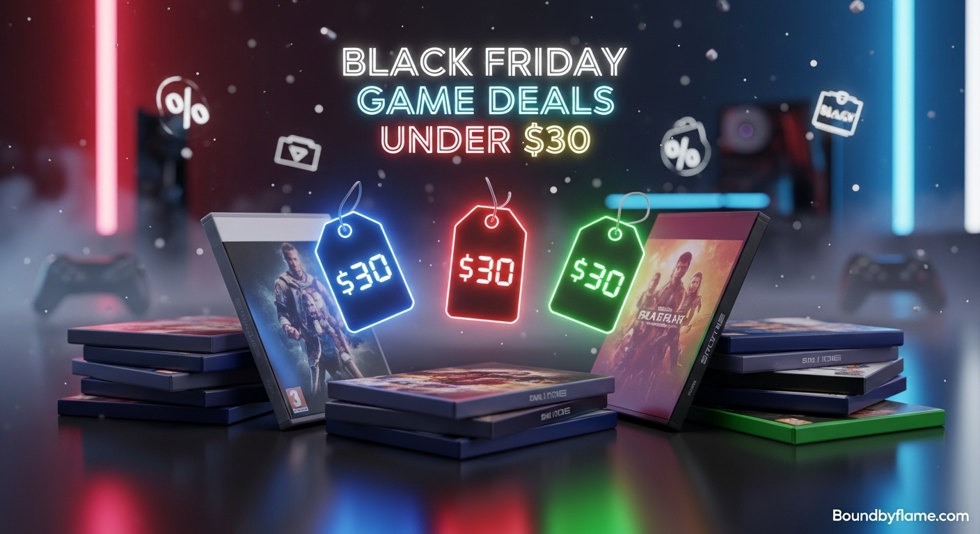 Best Black Friday Game Deals Under $30