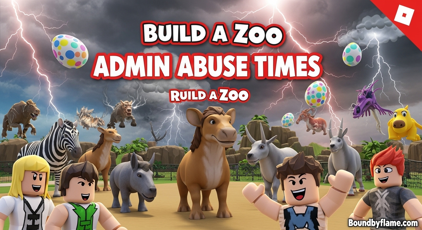 Build a Zoo Admin Abuse Times