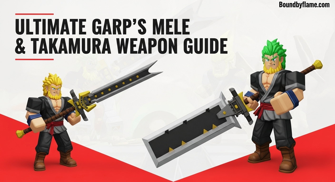 Garp's Melee & Takamura Weapon