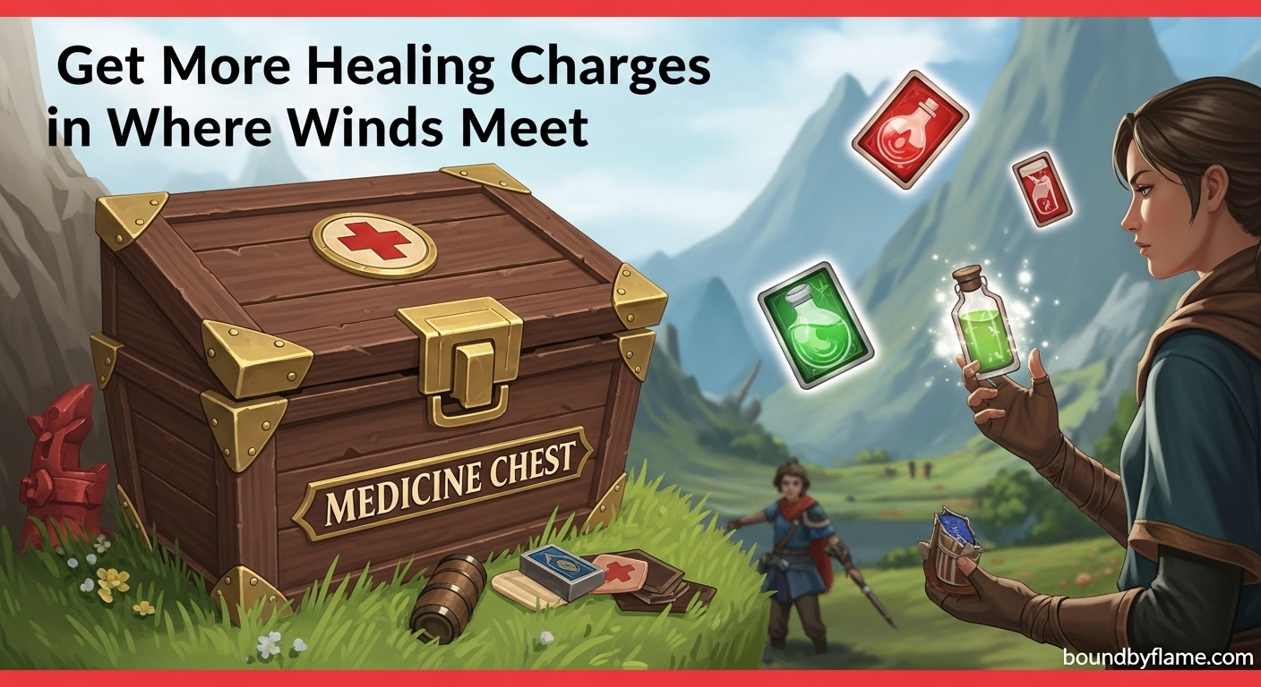 Healing Charges in Where Winds Meet