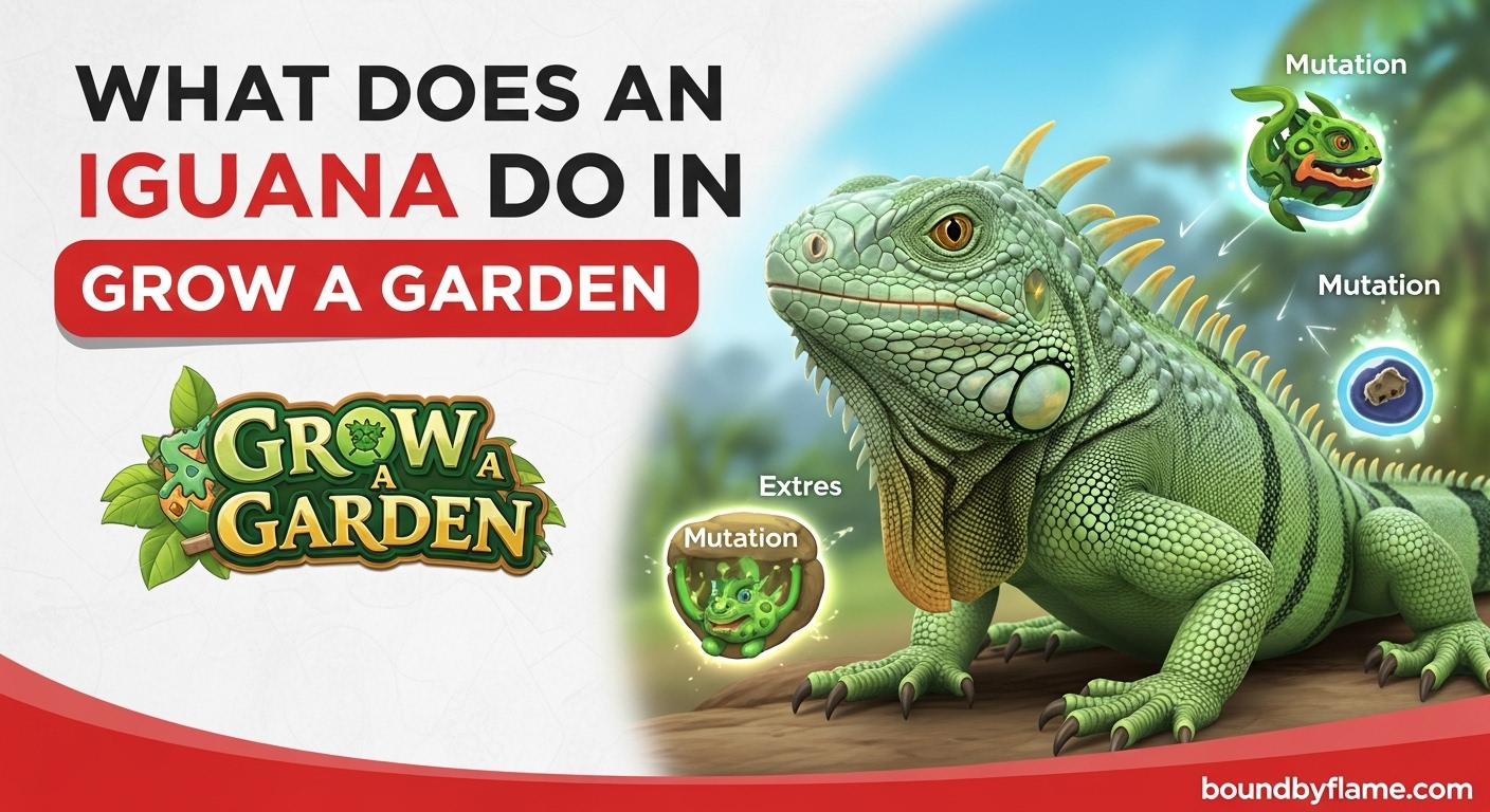 Iguana does in Grow a Garden