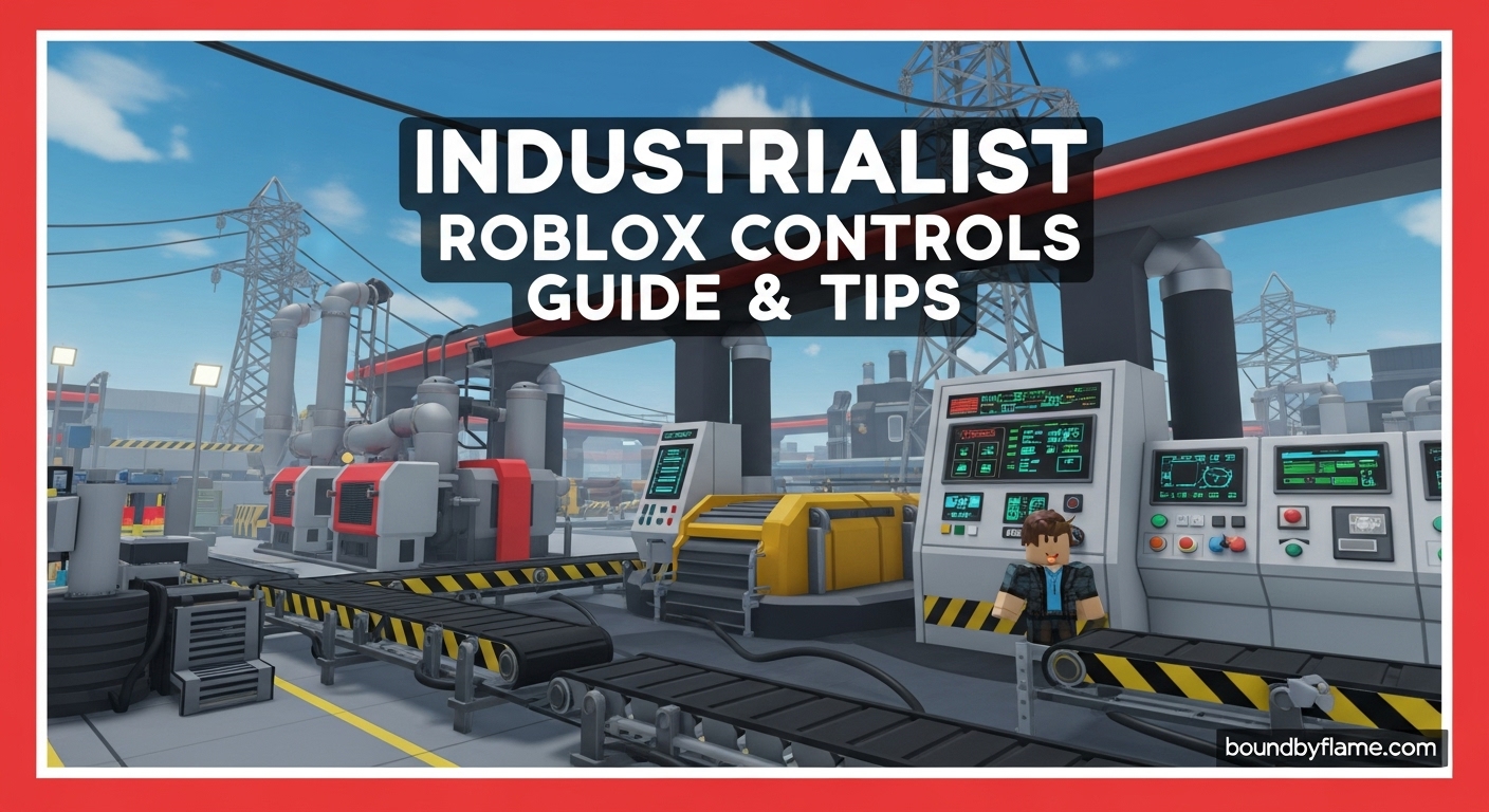 Industrialist Roblox Pro Controls