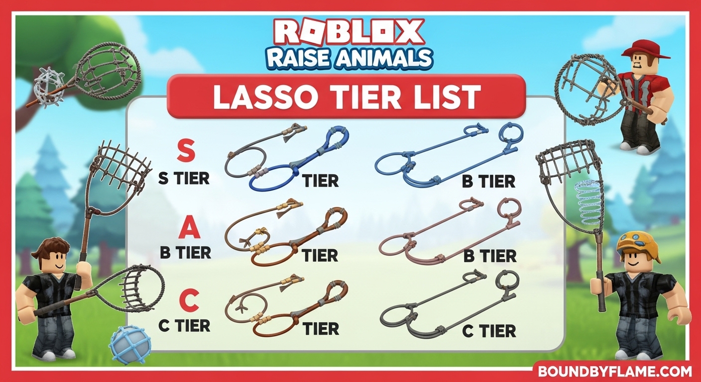 Lassos in Raise Animals