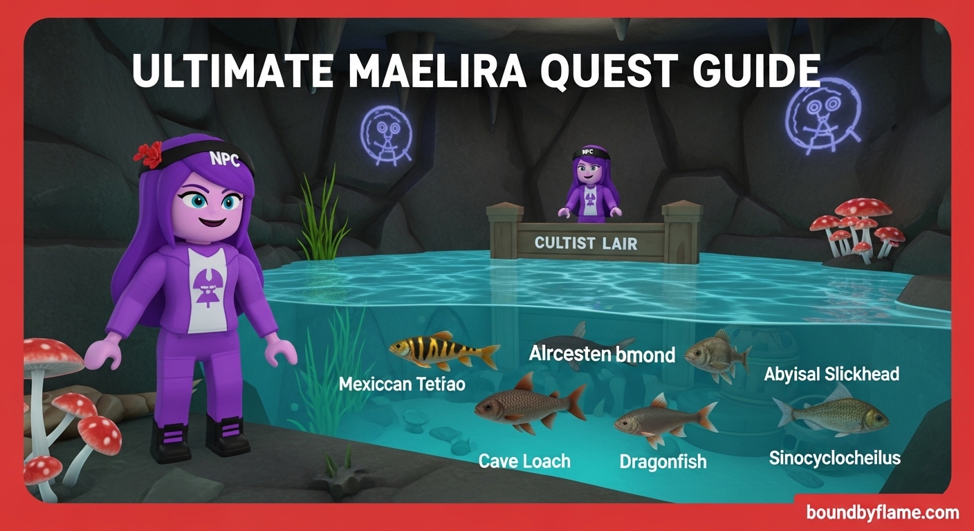 Maelira Quest in FISCH