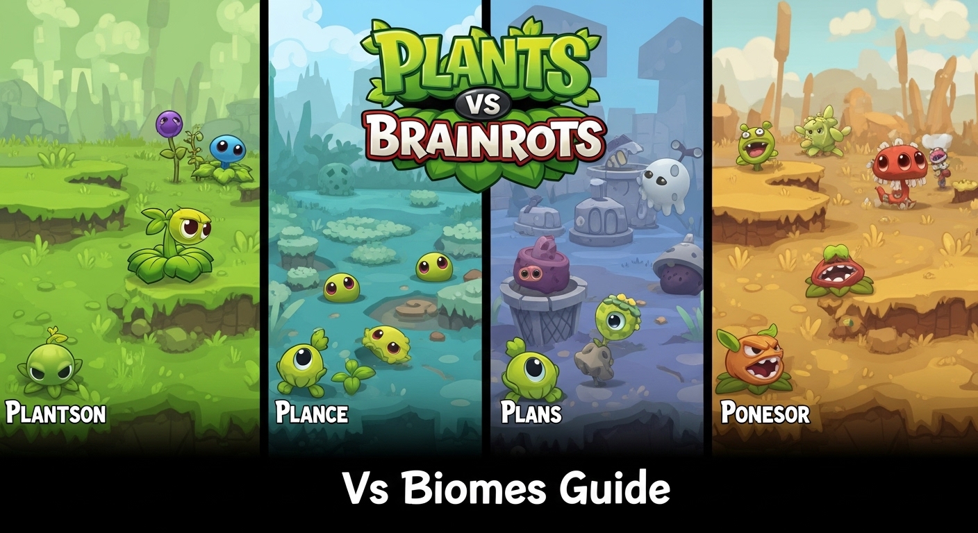 Plants Vs Brainrots Biomes