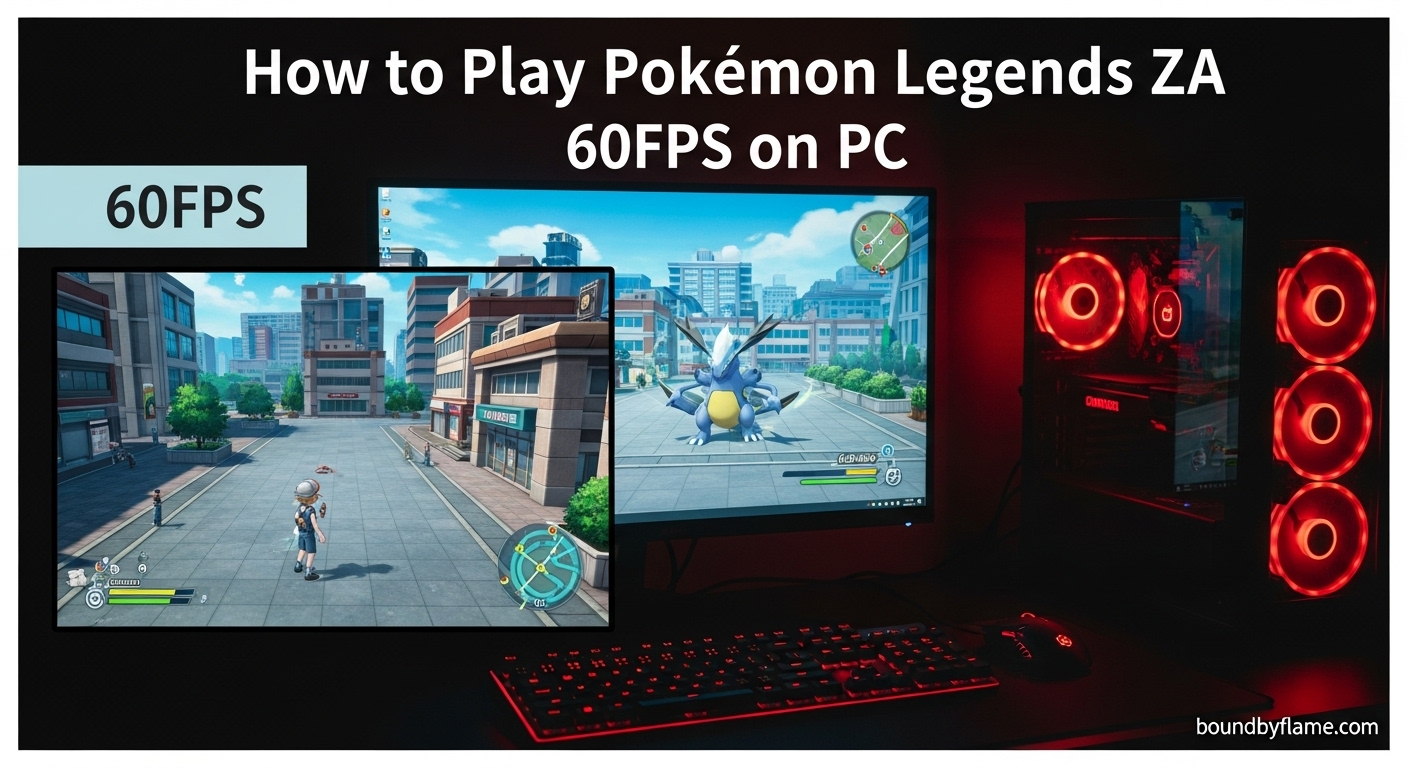 Pokemon ZA 60FPS on PC