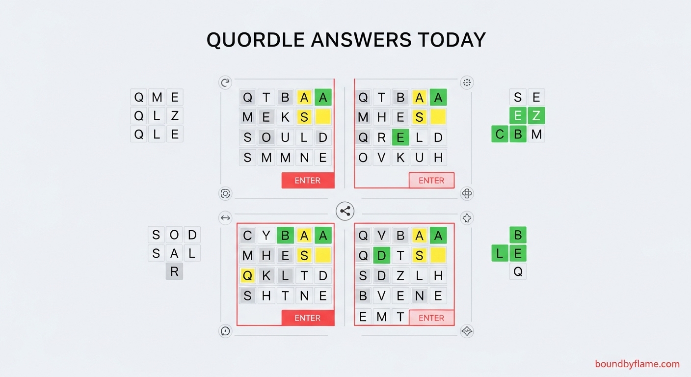 Quordle Answers