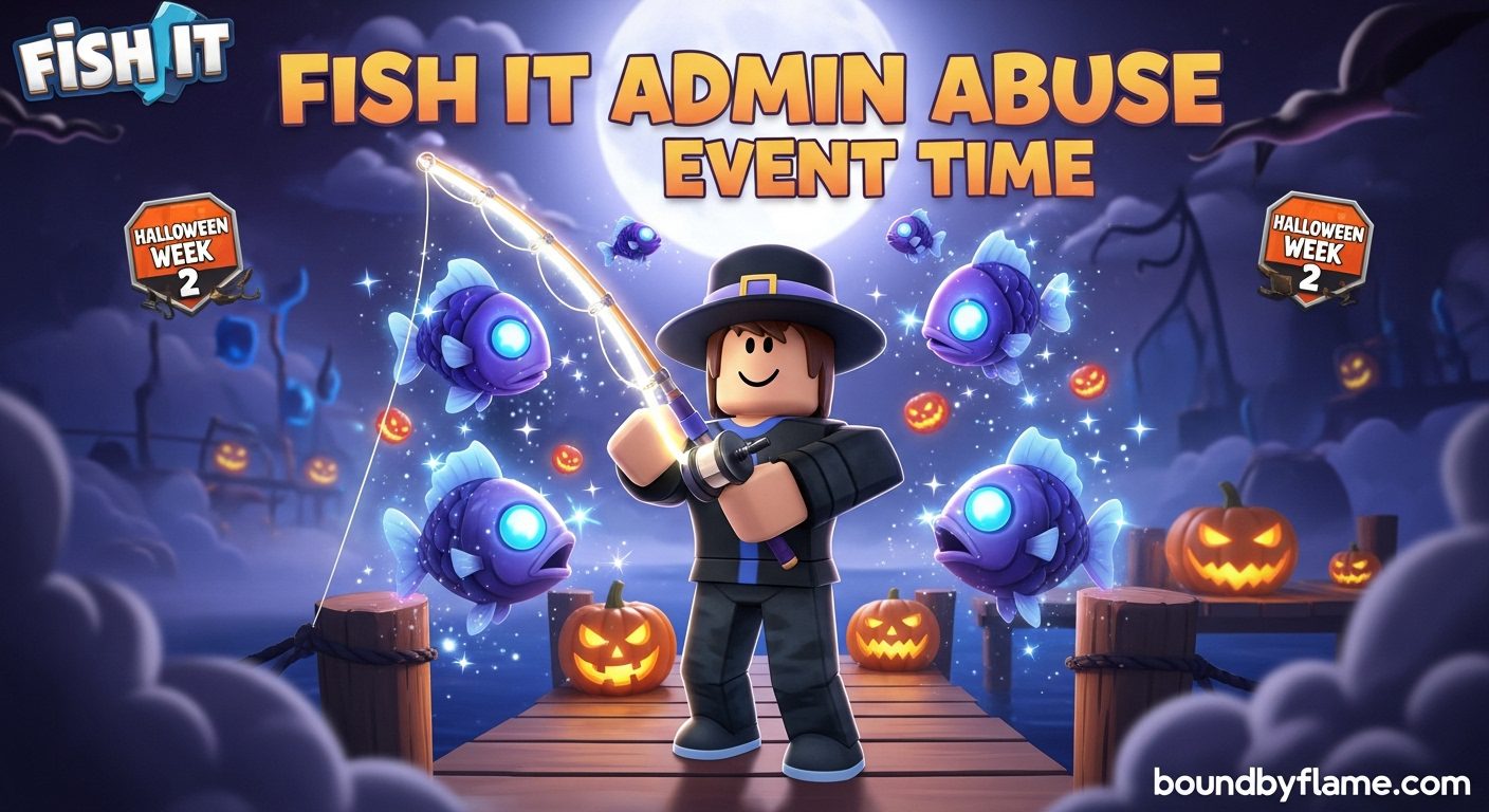 Roblox Fish It Admin Abuse Event