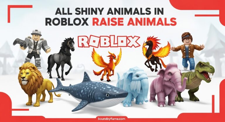 All Shiny Animals In Roblox Raise Animals March 2026 Guide Shiny Animals In Roblox Raise Animals 768x419 