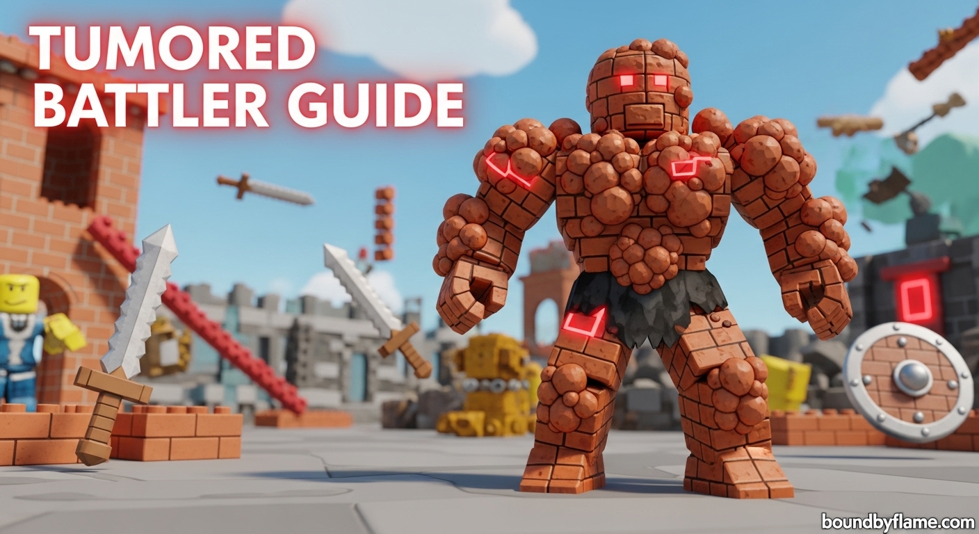 Tumored Battler in The Battle Bricks