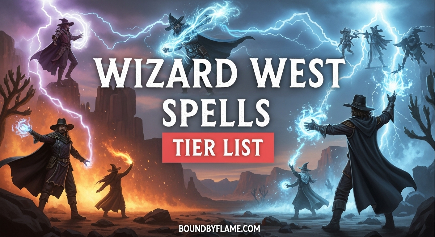Wizard West Spells Tier List