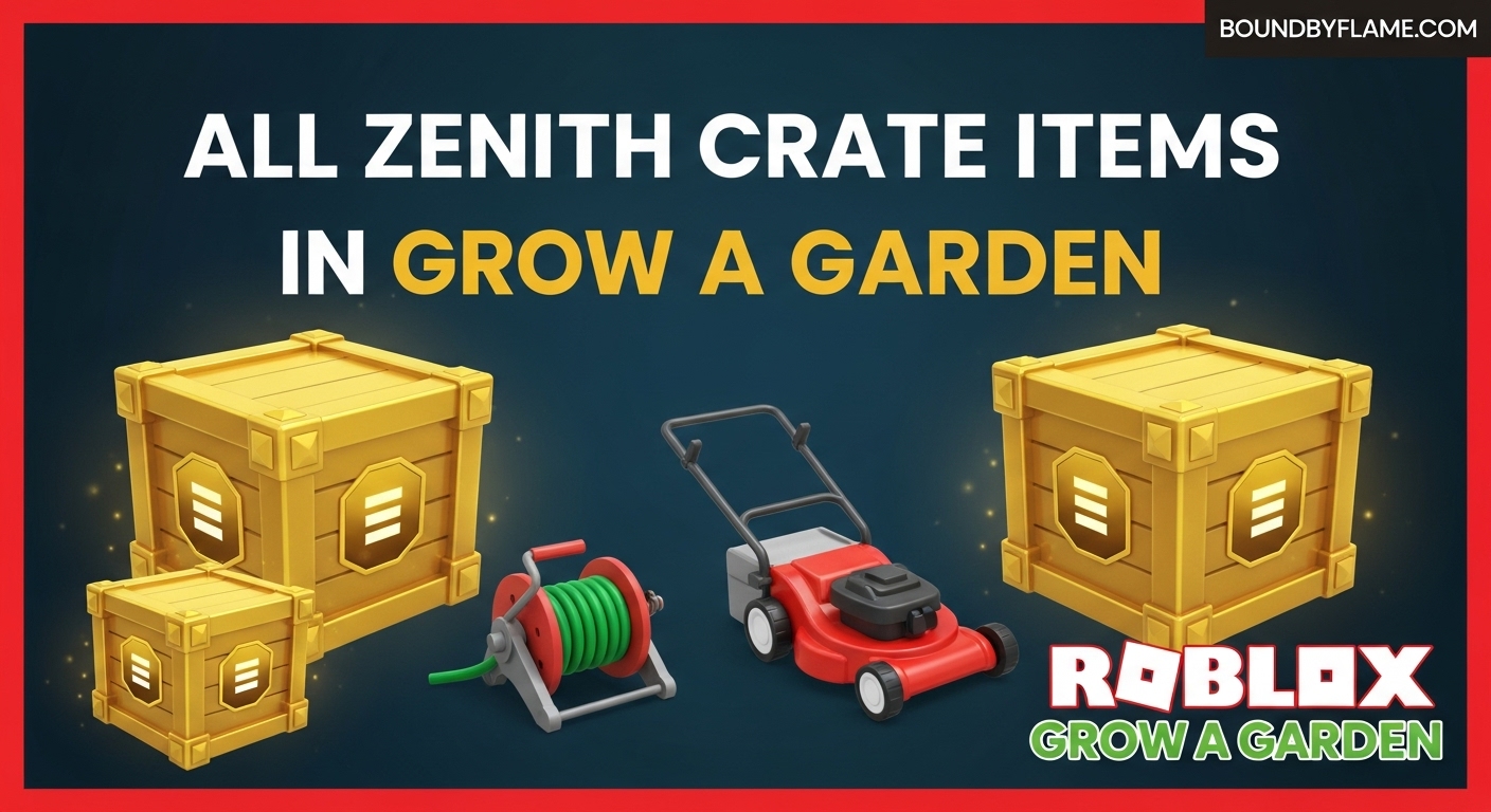 Zenith Crate Items