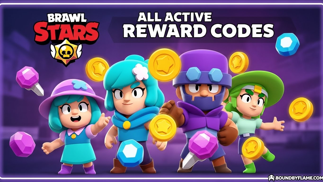 All Active Brawl Stars Reward Codes