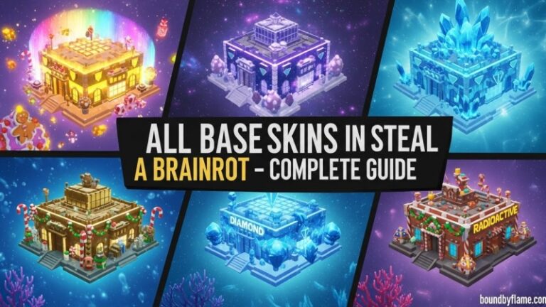 All Base Skins Steal a Brainrot - Complete (March 2026) Guide