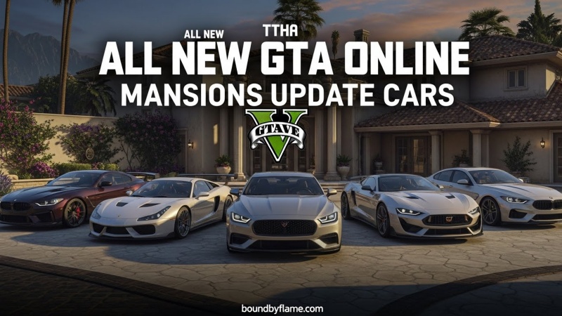 All New GTA Online Mansions Cars