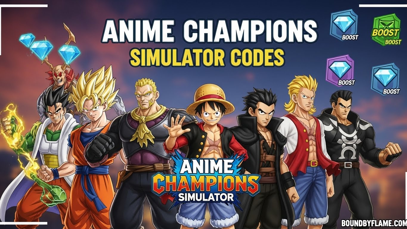 Anime Champions Simulator Codes