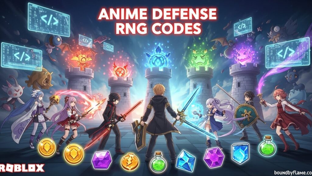 Anime Defense RNG Codes (January 2025) 3+ New Codes Available