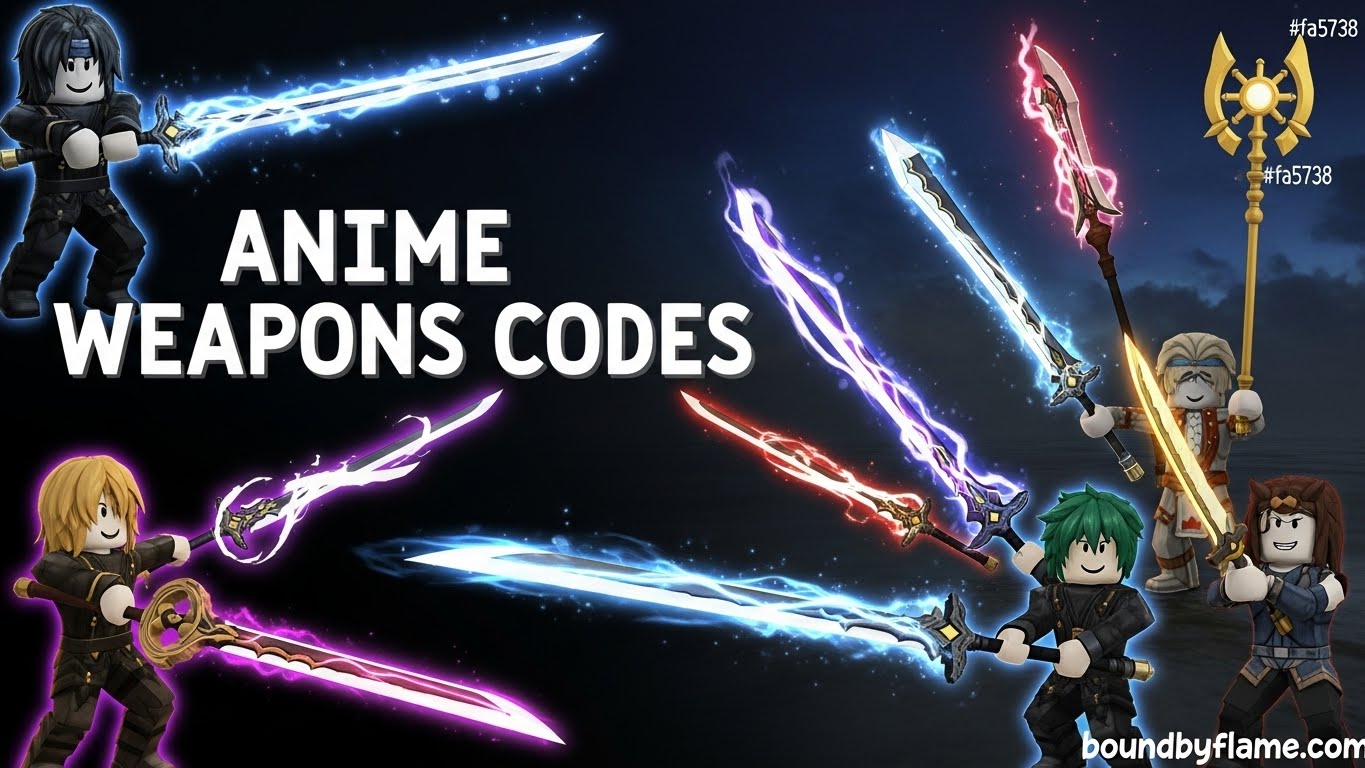 Anime Weapons Codes