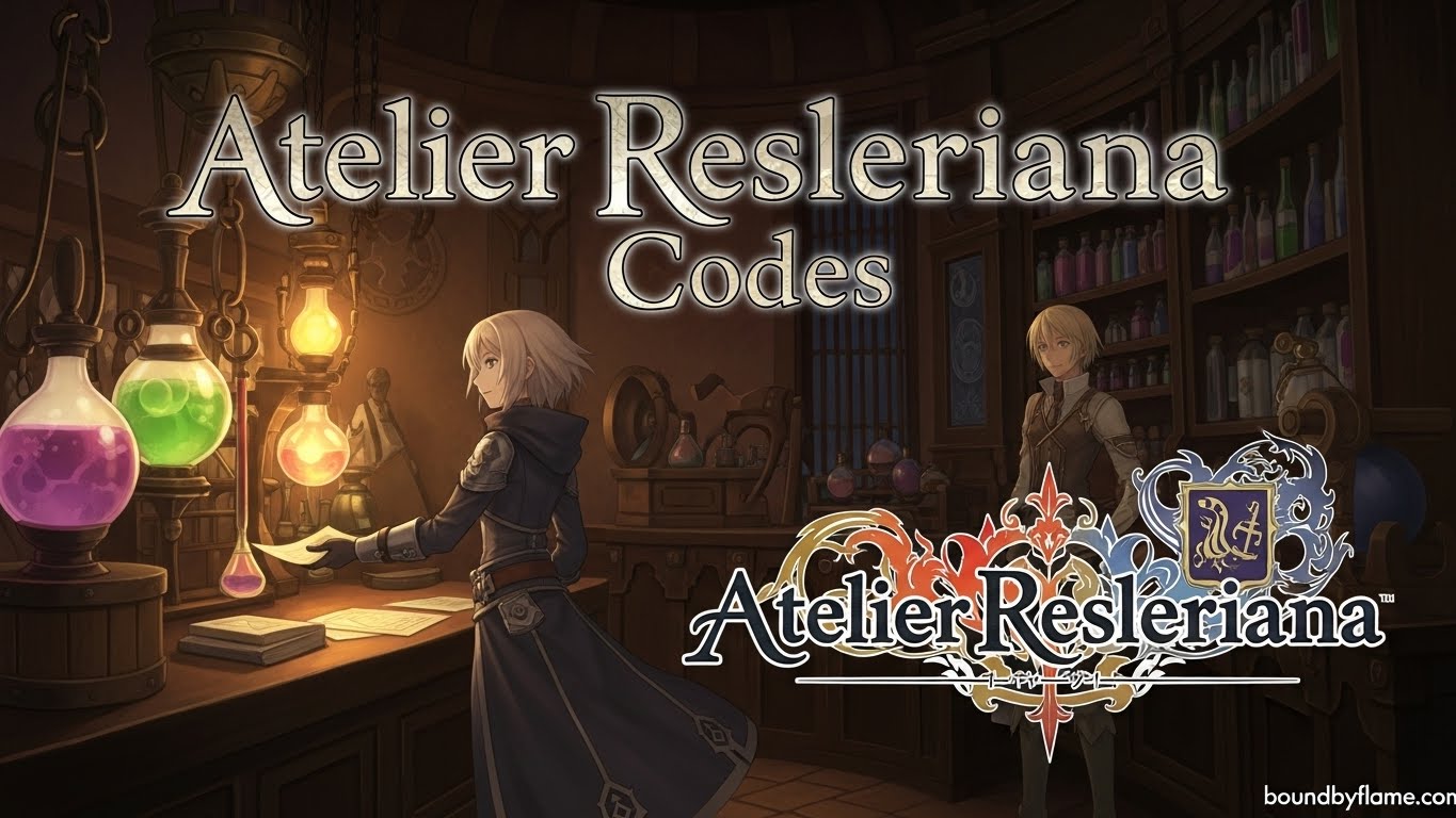 Atelier Resleriana Codes