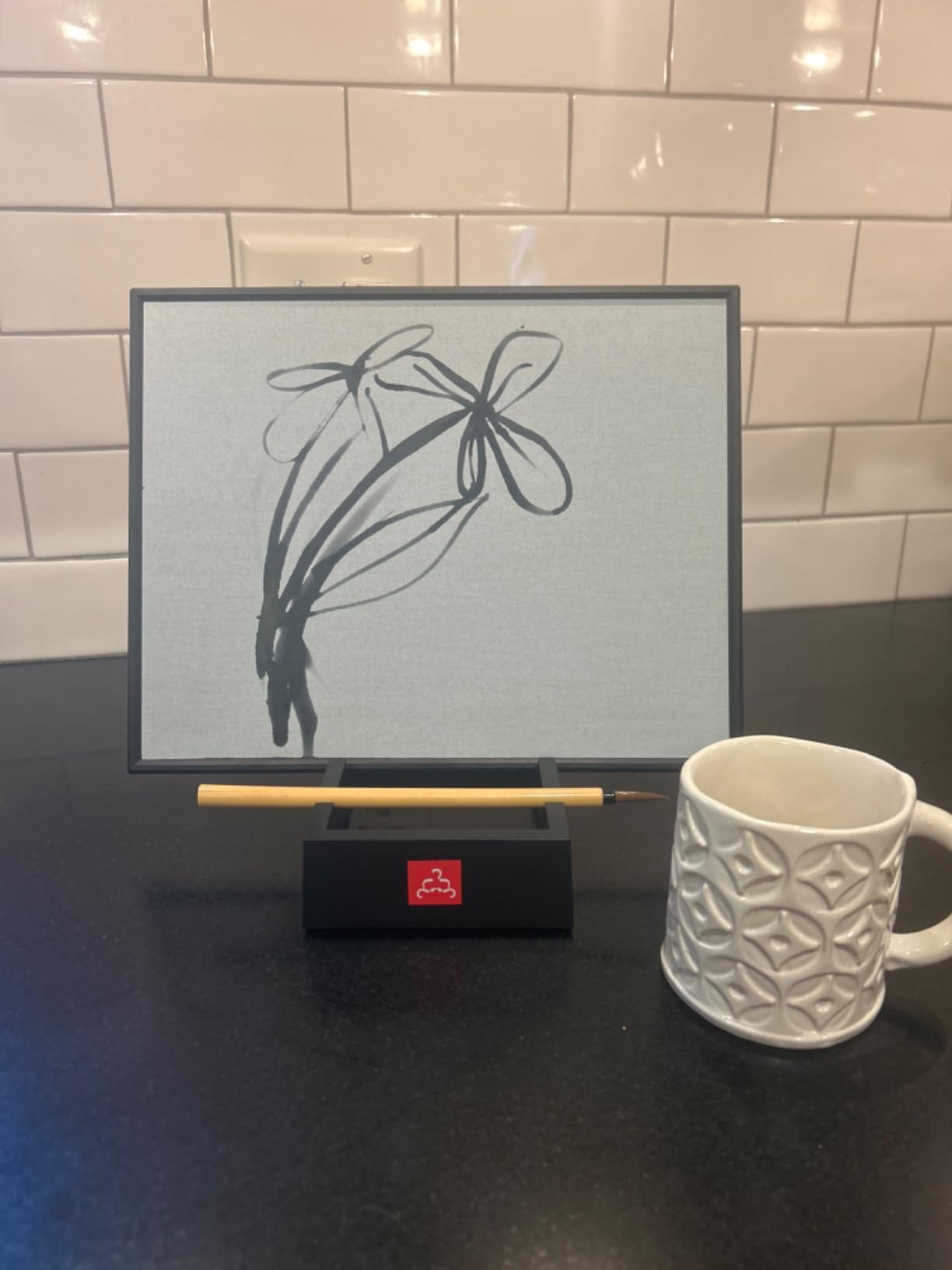 Buddha Board – The Original Water Painting Board for Mindfulness & Creativity – Unique Gift for Artists, Adults & Kids – Mess-Free Zen Art Supplies - Customer Photo 1