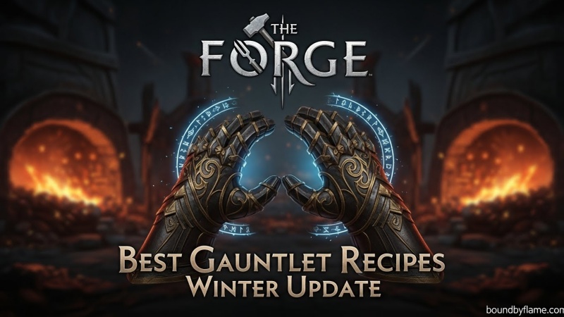 Best Gauntlet Recipes in The Forge