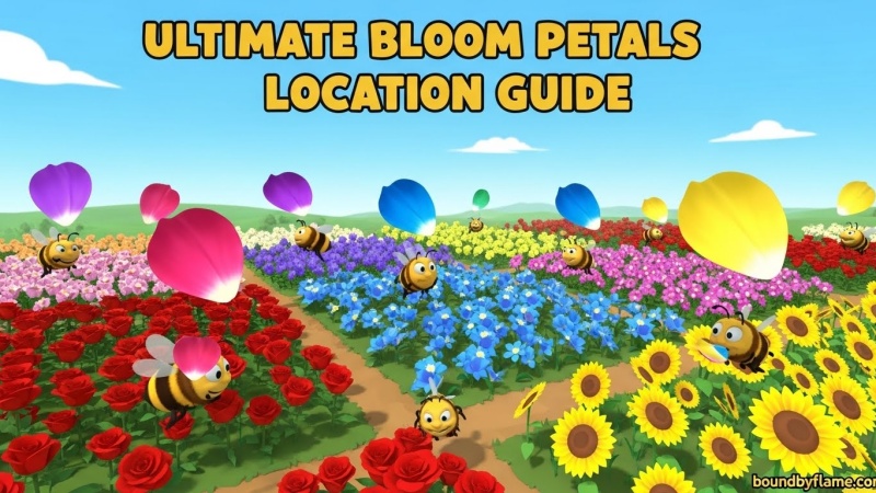 Bloom Petal location in Bee Swarm Simulator