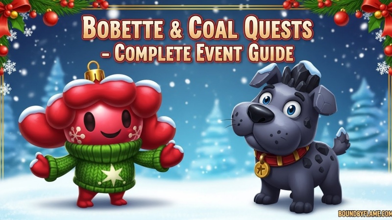 Bobette & Coal Quests in Dandy's World