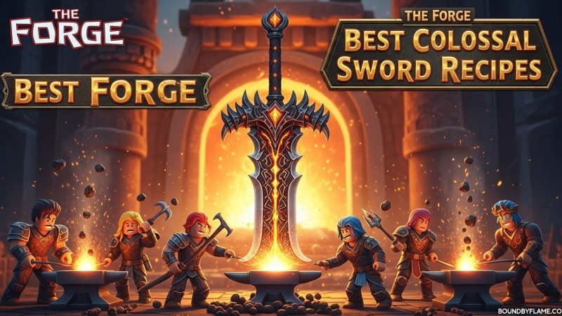 Colossal Sword Recipes The Forge