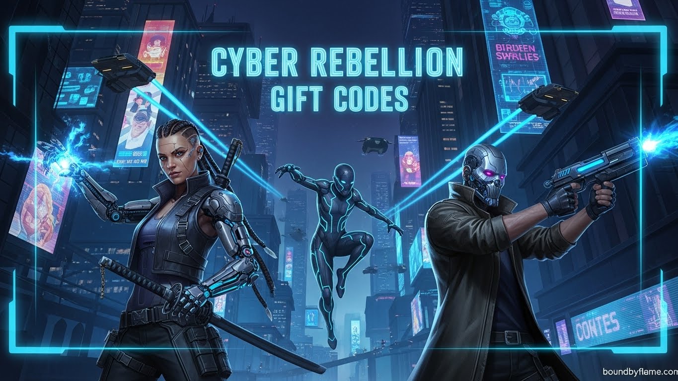 Cyber Rebellion Gift Codes