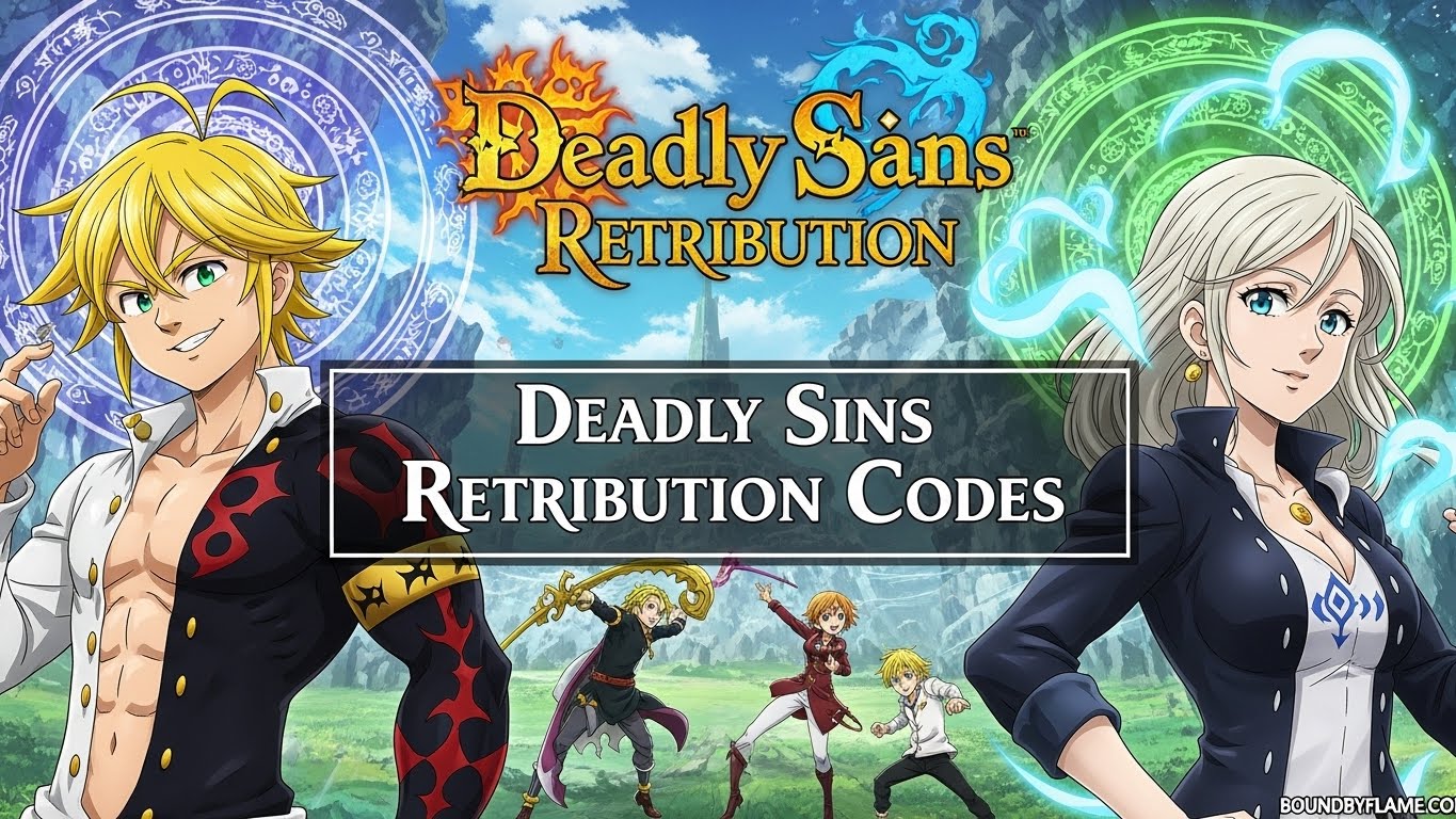 Deadly Sins Retribution Codes