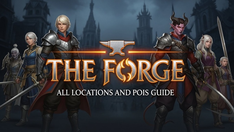 Every Location & POI in The Forge