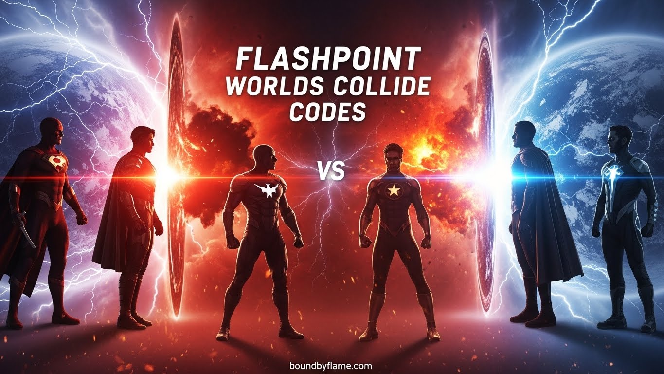 Flashpoint Worlds Collide Codes