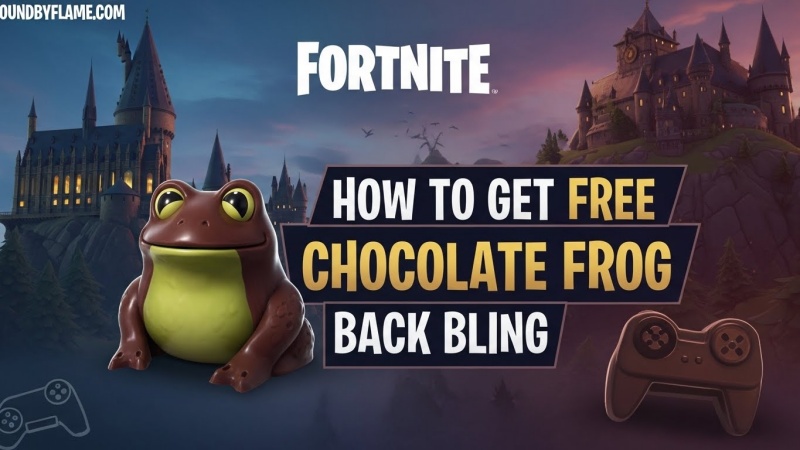 Get Free Chocolate Frog Back Bling in Fortnite