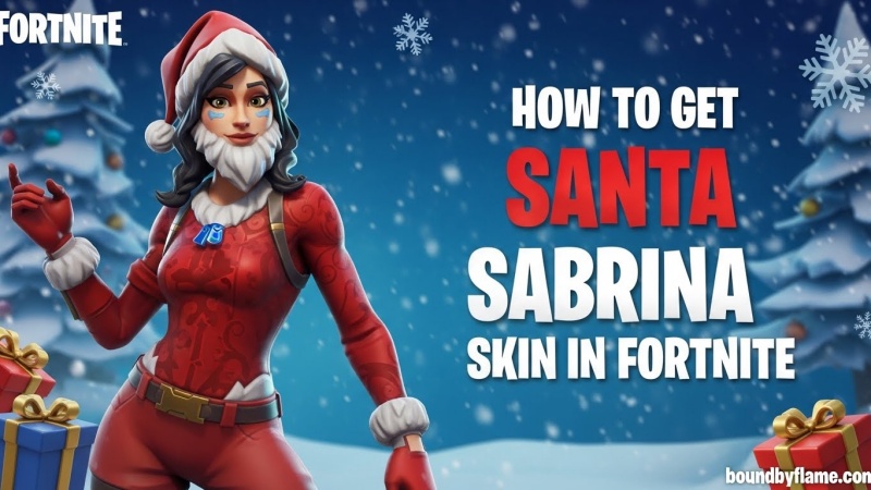 Get Santa Sabrina Skin in Fortnite