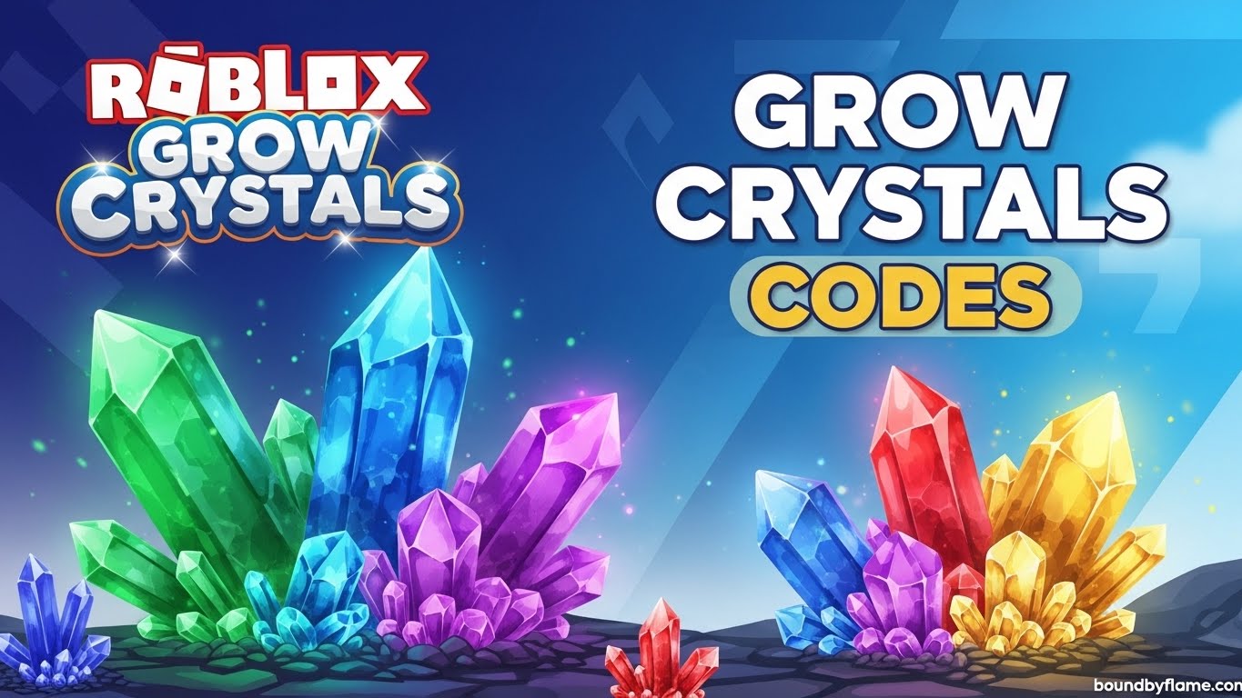 Grow Crystals Codes