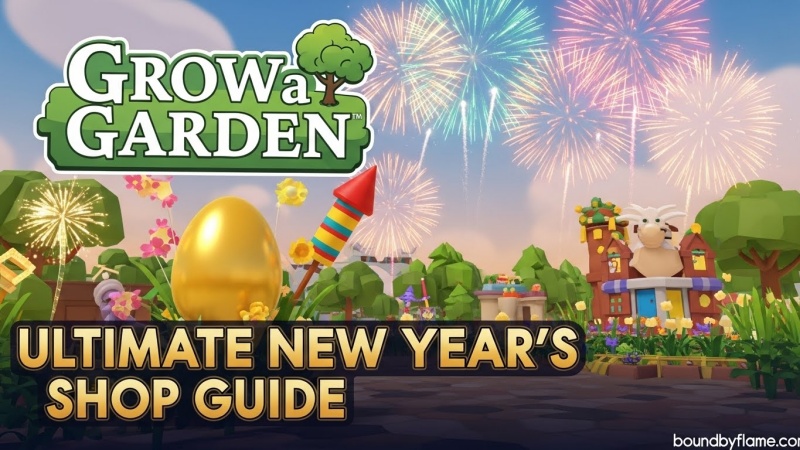 Grow a Garden New Years Shop Guide