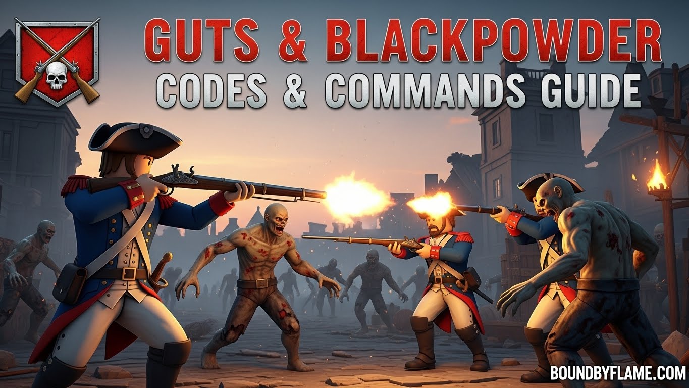 Guts & Blackpowder Codes